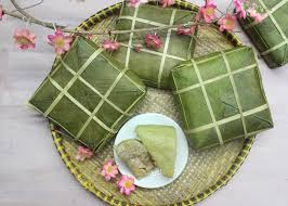 Bánh Chưng Vuông Truyền Thống Bờ Đậu