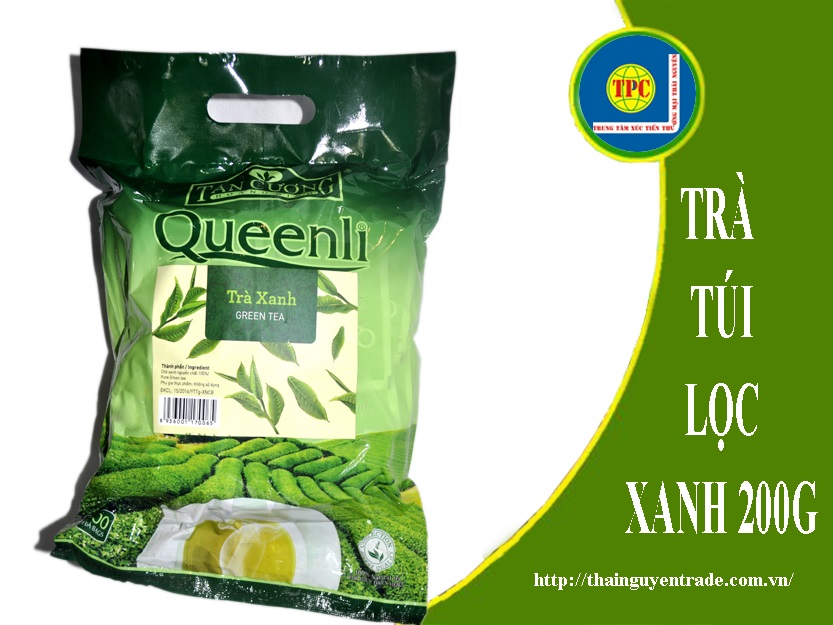 Hoàng Bình- Trà túi lọc Xanh 200g