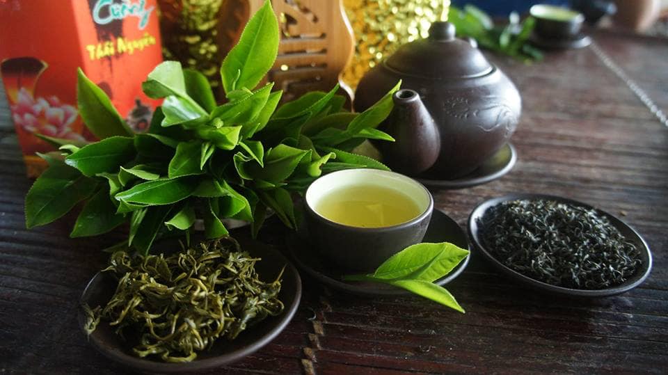 Trà tôm nõn Khe cốc