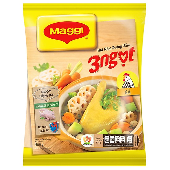 Magi hạt nêm gà 900g