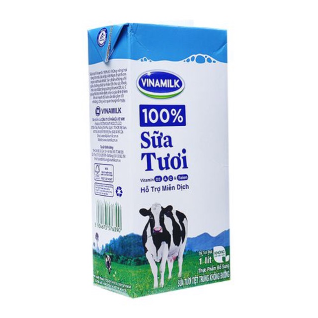 Sữa Vinamilk không đường 1L