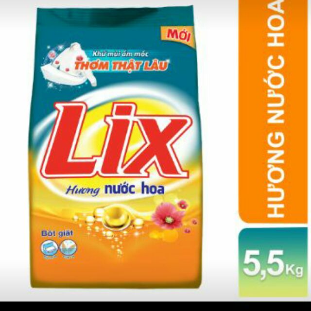 Bột giặt Lix 4,2 kg hương nước hoa