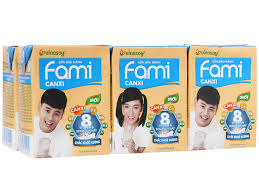 Sữa đậu nành Fami canxi 200ml