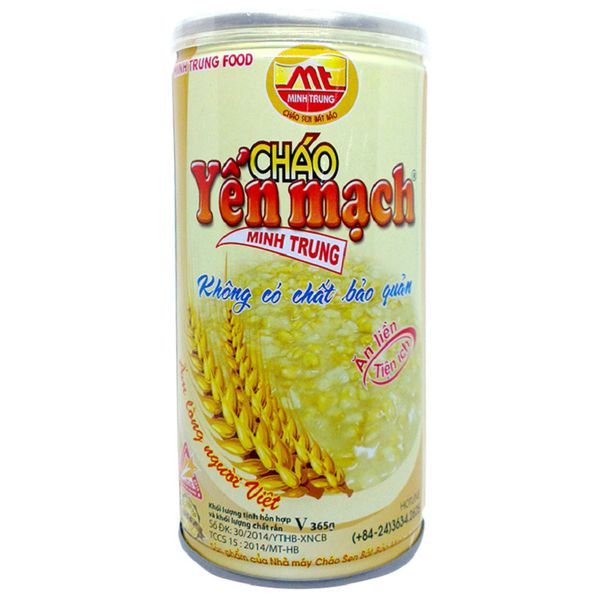 Cháo yến mạch sữa Minh Trung