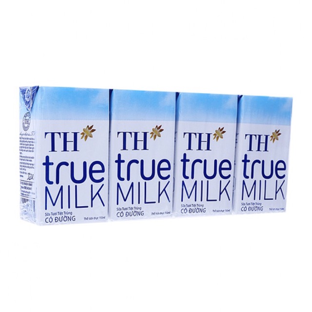 Sữa TH trắng 110ml