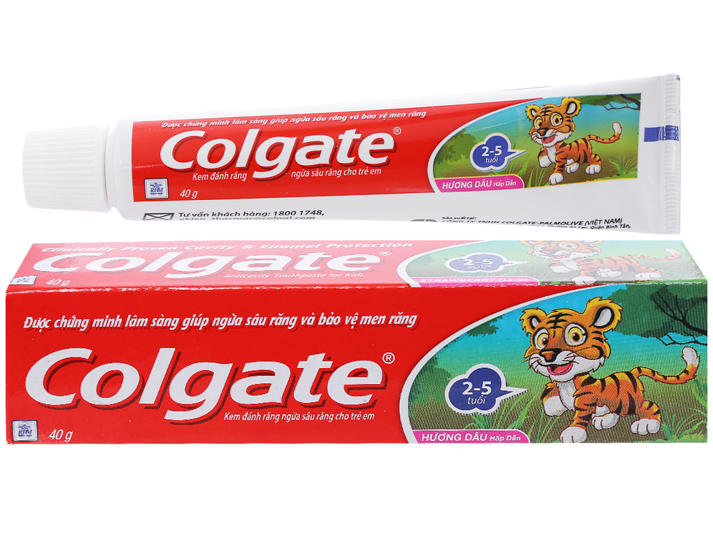KĐR Colgate trẻ em Hương dâu