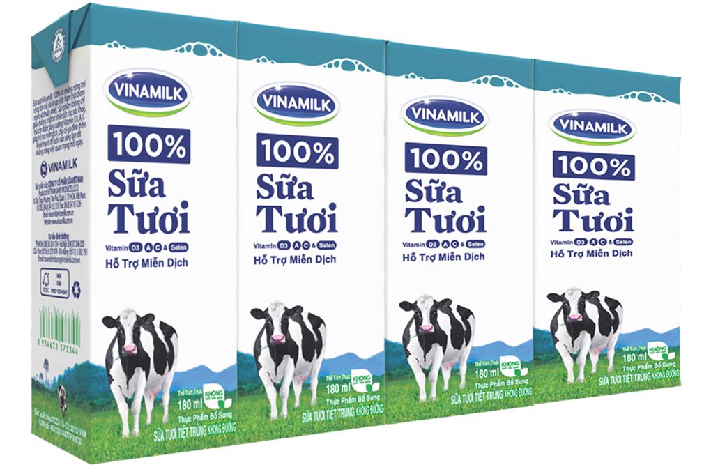 STTT không đường vinamilk 180ml